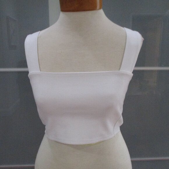Zara Cropped Tank Top - Picture 1 of 5